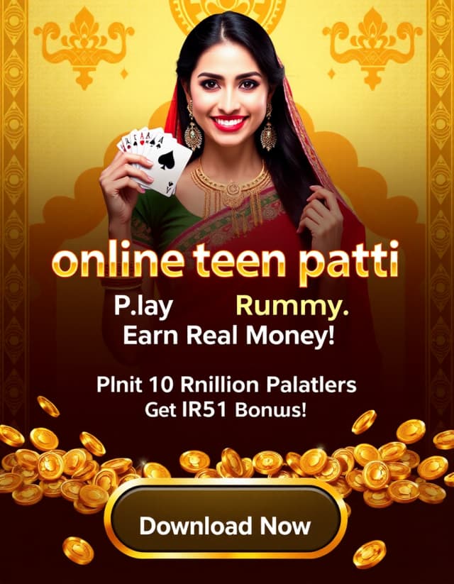 Online Teen Patti Real Money Banner